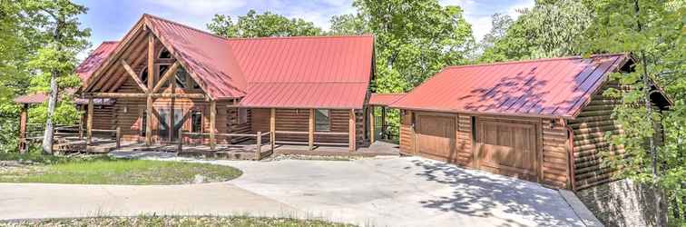 Lain-lain Private Eureka Springs Cabin w/ Beaver Lake Views!