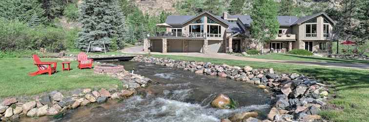 Khác Stunning Evergreen Mountain Home on Private Stream