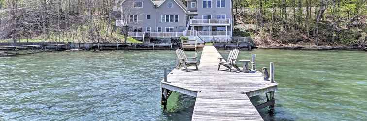 Khác Waterfront Seneca Lake House: Fire Pit + Boat Dock