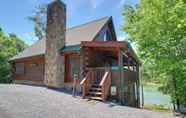 Others 4 Smoky Mtn Lakefront Cabin w/ Hot Tub & Fire Pit!