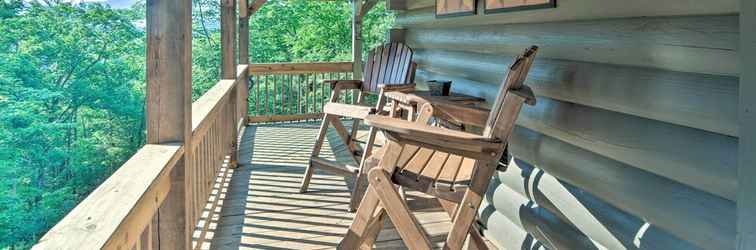 Lainnya Quiet Mountain Log Cabin w/ Deck & Near Rafting!