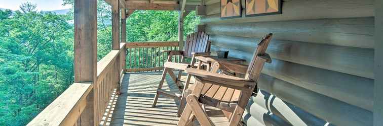 Others Quiet Mountain Log Cabin w/ Deck & Near Rafting!