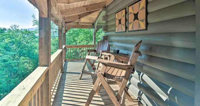 Others Quiet Mountain Log Cabin w/ Deck & Near Rafting!