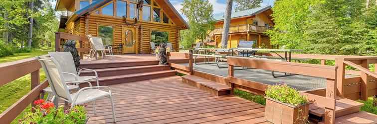 Lainnya Soldotna Fishing Lodges w/ Dock on Kenai River!