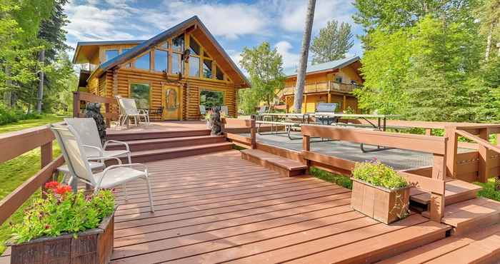 Lainnya Soldotna Fishing Lodges w/ Dock on Kenai River!