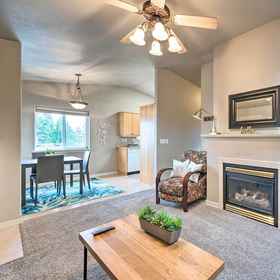 Interior1公寓,附露台和燒烤設施,距離海灣僅 1/2 英里!,斯卡吉特县公寓