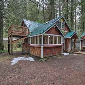 Interior1The Sundance Cottage w/ Patio - Near Mt Hood!,The Courses at Resort at the Mountain飯店