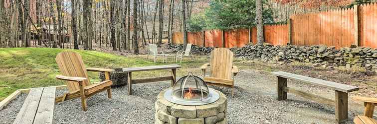 Others Albrightsville Abode w/ Lake Access + Fire Pit