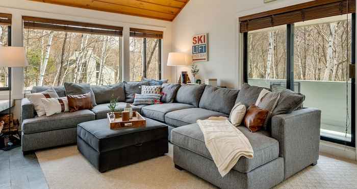 Lainnya Lincoln Condo Rental w/ Shuttle Near Loon Mountain