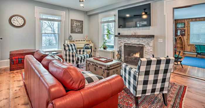 Others Auburn Home + Fire Pit, Steps to Owasco Lake!