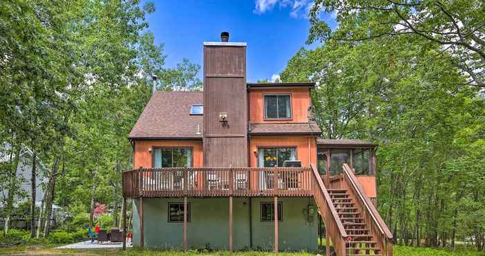 อื่นๆ Pocono Mountains Retreat w/ Deck & Fire Pit!