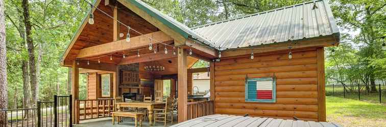 Lainnya Luxury Lake Livingston Cabin w/ Deck & Hot Tub!