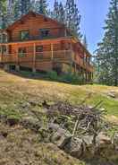 Primary image Large Cabin w/ Fire Pit + Grill on 34 Acres!