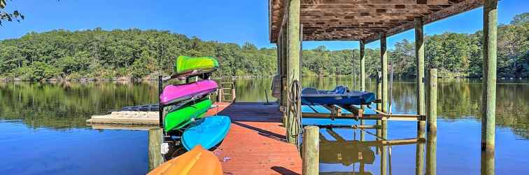 Others Riverfront Retreat on 4 Acres w/ Private Dock