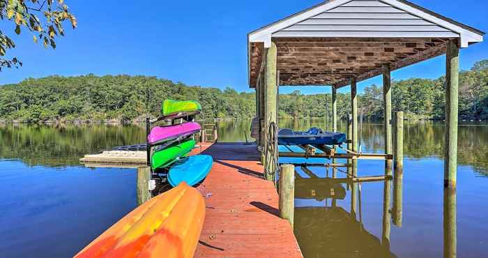 Others Riverfront Retreat on 4 Acres w/ Private Dock