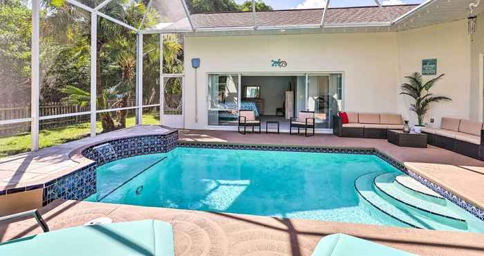 Lainnya Merritt Island Home With Grill & Saltwater Pool