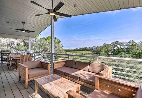 Lain-lain St Augustine Home w/ Swim Spa & Marsh Views!