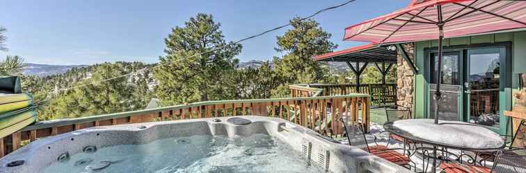 Others Mountaintop Ruidoso Cabin w/ Panoramic Views!