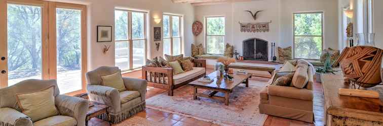 Khác Custom Taos Home on 11 Acres w/ Outdoor Fire Pit!