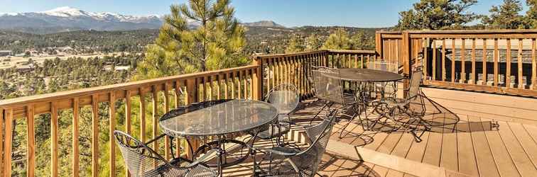 อื่นๆ Ruidoso Home w/ Hot Tub, Mtn Views & Game Room!