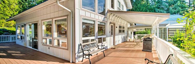 其他 Hood Canal Home w/ Hot Tub - Bordering Olympic NP!