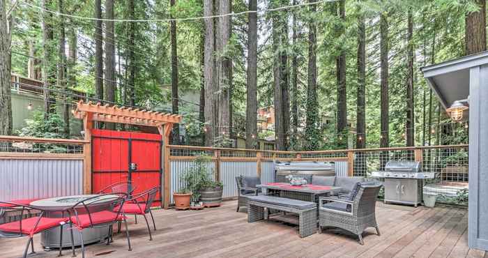 Others Redwoods Cabin w/ Hot Tub: Walk to Russian River!