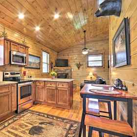 Primary image1Rustic Pigeon Forge Cabin w/ Hot Tub: Near Town!,Pigeon Forge別墅
