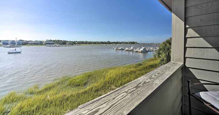 Others Folly Beach Retreat w/ Pool Access & River Views!