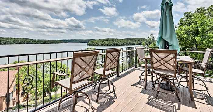 อื่นๆ Luxury Lake of the Ozarks Home With Boat Dock!