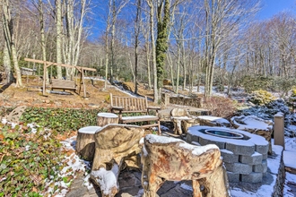 Lain-lain 4 Luxe Blue Ridge Mountain Retreat w/ Sauna + Creek!