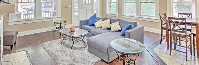 기타 Spacious Atlanta Townhome w/ Porch & Mod Interior!