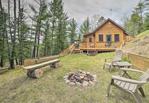 Others Riverfront Lewiston Cabin w/ Stone Fireplace!