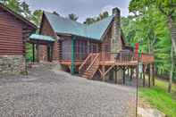 Lainnya Purlear Luxury, Spacious Log Cabin w/ Mtn Views!