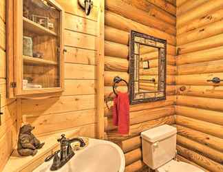 Khác 2 Purlear Luxury, Spacious Log Cabin w/ Mtn Views!