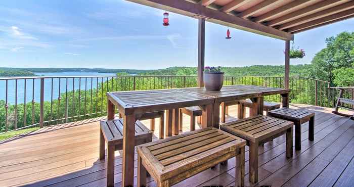 Others Lake Norfork Home W/waterview Patio + Balcony