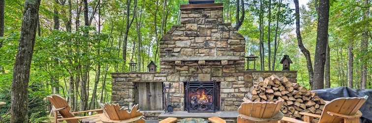 Lain-lain Stunning Beech Mountain Cabin w/ Porch + Hearth