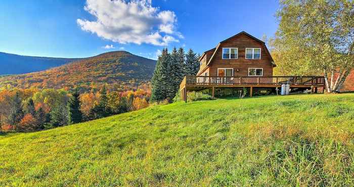 Lain-lain 'bearpen Lodge' on 125 Acres - Near Belleayre Mtn!