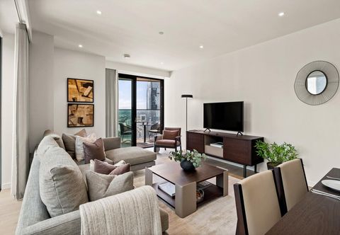 其他 Deluxe two Bedroom Apartment in London s Canary Wharf