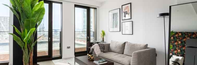 Lainnya Immaculate New Studio Apartment in Canary Wharf