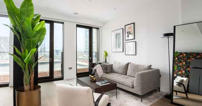 อื่นๆ Immaculate New Studio Apartment in Canary Wharf