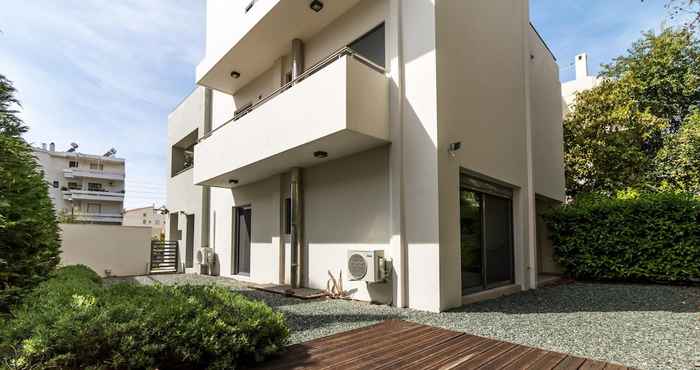 Others Luxury 3 Bedroom Apartment With Garden in Glyfada