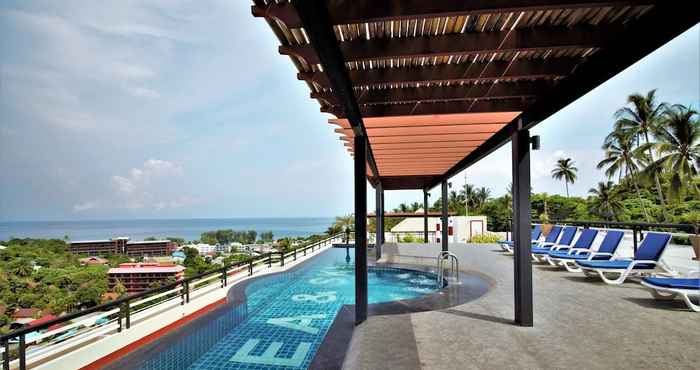 Lainnya 205 Sea View 900m From Karon Beach Rooftop Pool Wi-fi