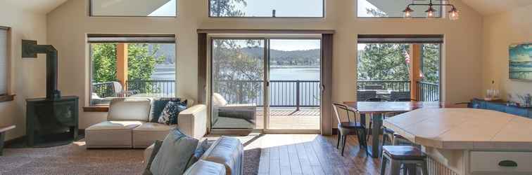 Lainnya Loon Lake Waterfront Retreat: 2 Decks & Dock!