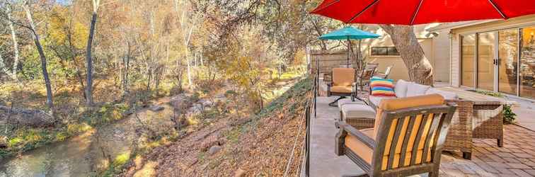 Lainnya Beautiful Cabin w/ Deck on East Verde River!