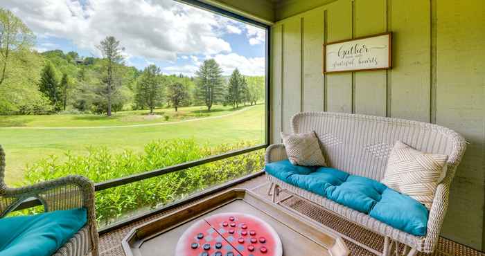 Khác Bright Franklin Villa: Fireplace, Golf Course View