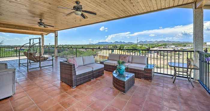 Others Apache Jct Abode w/ Balcony & Mountain Views!