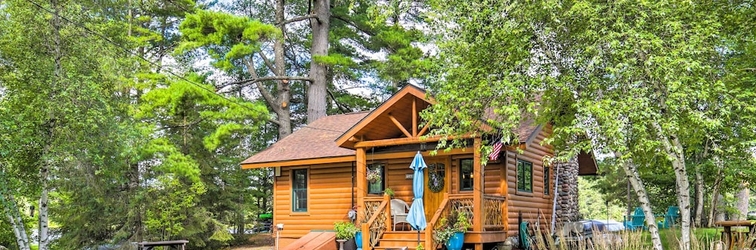 Lainnya Lakefront Cabin w/ Private Dock & Fire Pit!