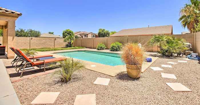 Lain-lain Lovely Casa Grande Home With Private Yard + BBQ