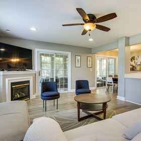 Interior 1 Charming Lewes Townhome w/ Sunroom: 5 Mi to Beach!, Sarangi Satyajit MD Hotels