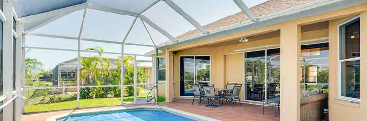 Lainnya Cape Coral Vacation Home on Canal w/ Pool, Hot Tub